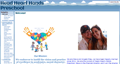 Desktop Screenshot of headhearthandspreschool.org